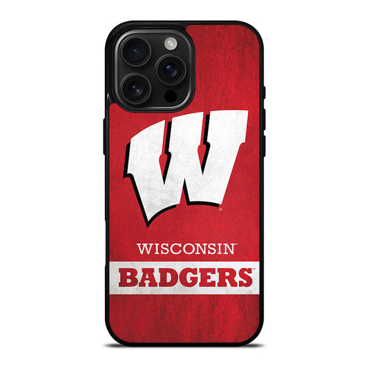 WISCONSIN BADGERS 3 iPhone Case Cover