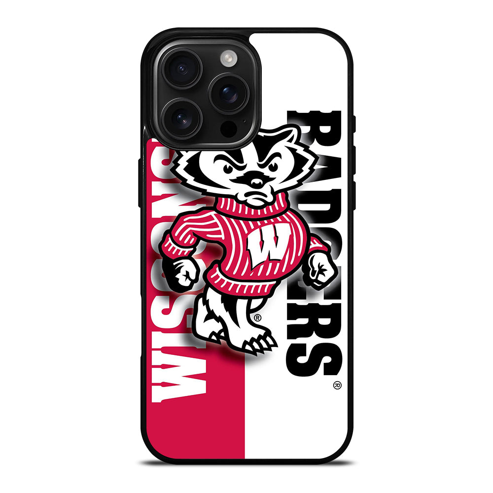 WISCONSIN BADGERS LOGO NEW iPhone Case Cover