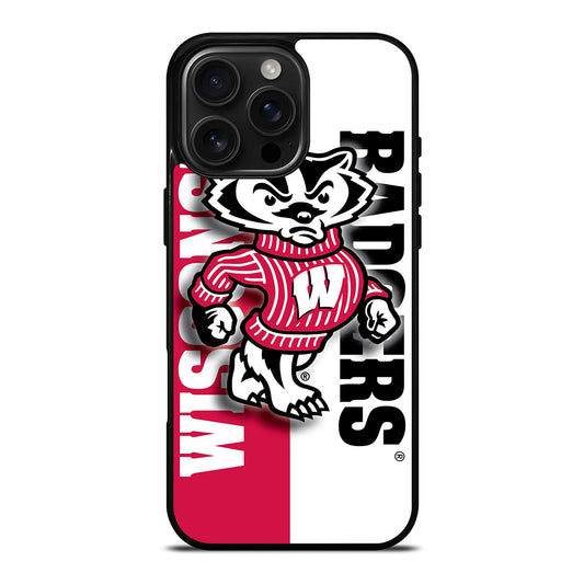 WISCONSIN BADGERS LOGO NEW iPhone Case Cover