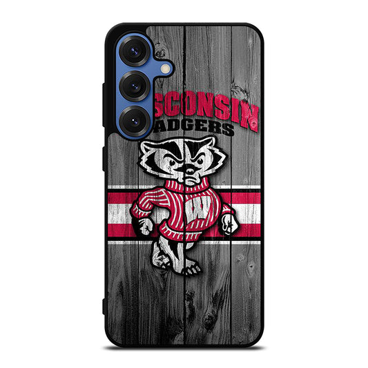 WISCONSIN BADGERS LOGO Samsung Galaxy Case Cover