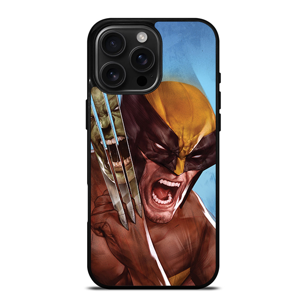 WOLVERINE VS HULK MARVEL iPhone Case Cover