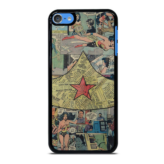 WONDER WOMAN LOGO ART iPod Touch Case Cover