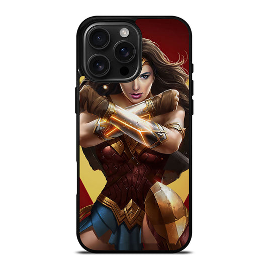 WONDER WOMAN SUPERHERO DC 3 iPhone Case Cover