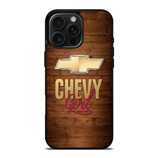 WOODEN CHEVY GIRL iPhone Case Cover